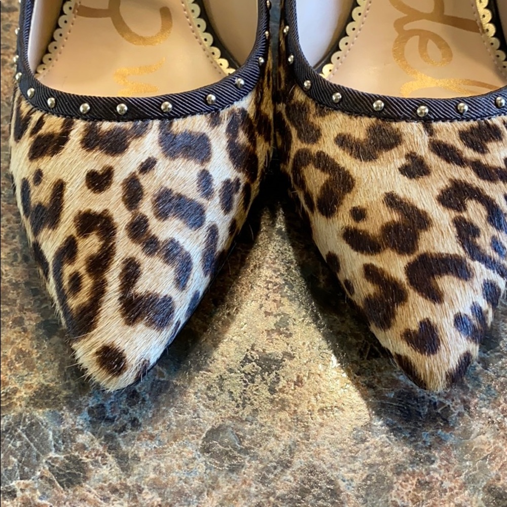 Sam Edelman Leopard Pumps 8 - Picture 8 of 8